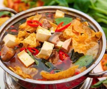 Lẩu thịt bò tươi