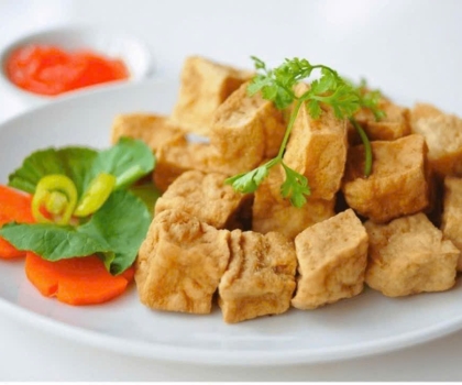 Đậu hủ chiên giòn